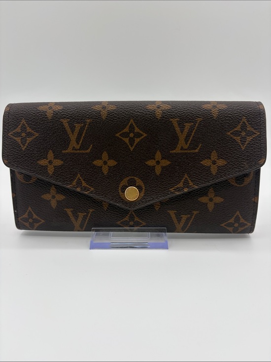 Louis Vuitton Handbags - Louis Vuitton Sarah Wallet Monogram Canvas Red Interior Snap Flap ✨Authentic✨